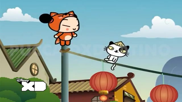 Pucca - Temporada 1 - Capítulo 3B (No Seas Gallina) - Español Latino - Disney XD