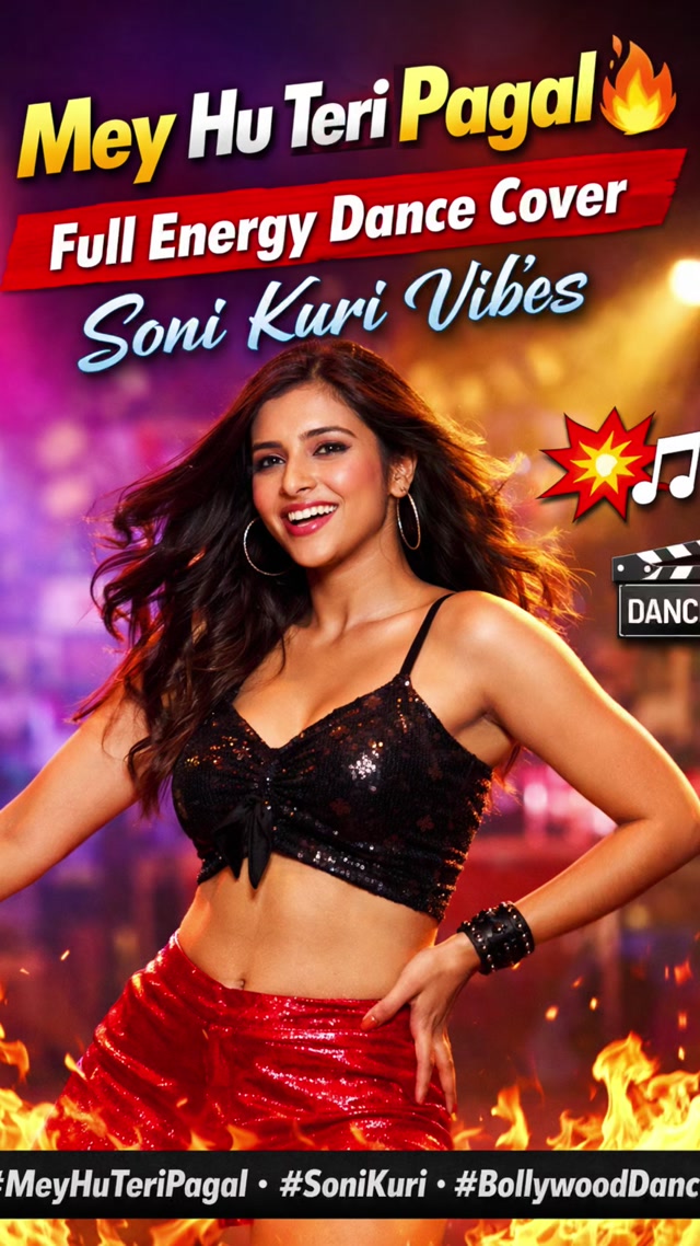 ✨ “Mey Hu Teri Pagal – Soni Kuri Dance Cover | Energetic Bollywood Performance”| shorts |dtube video