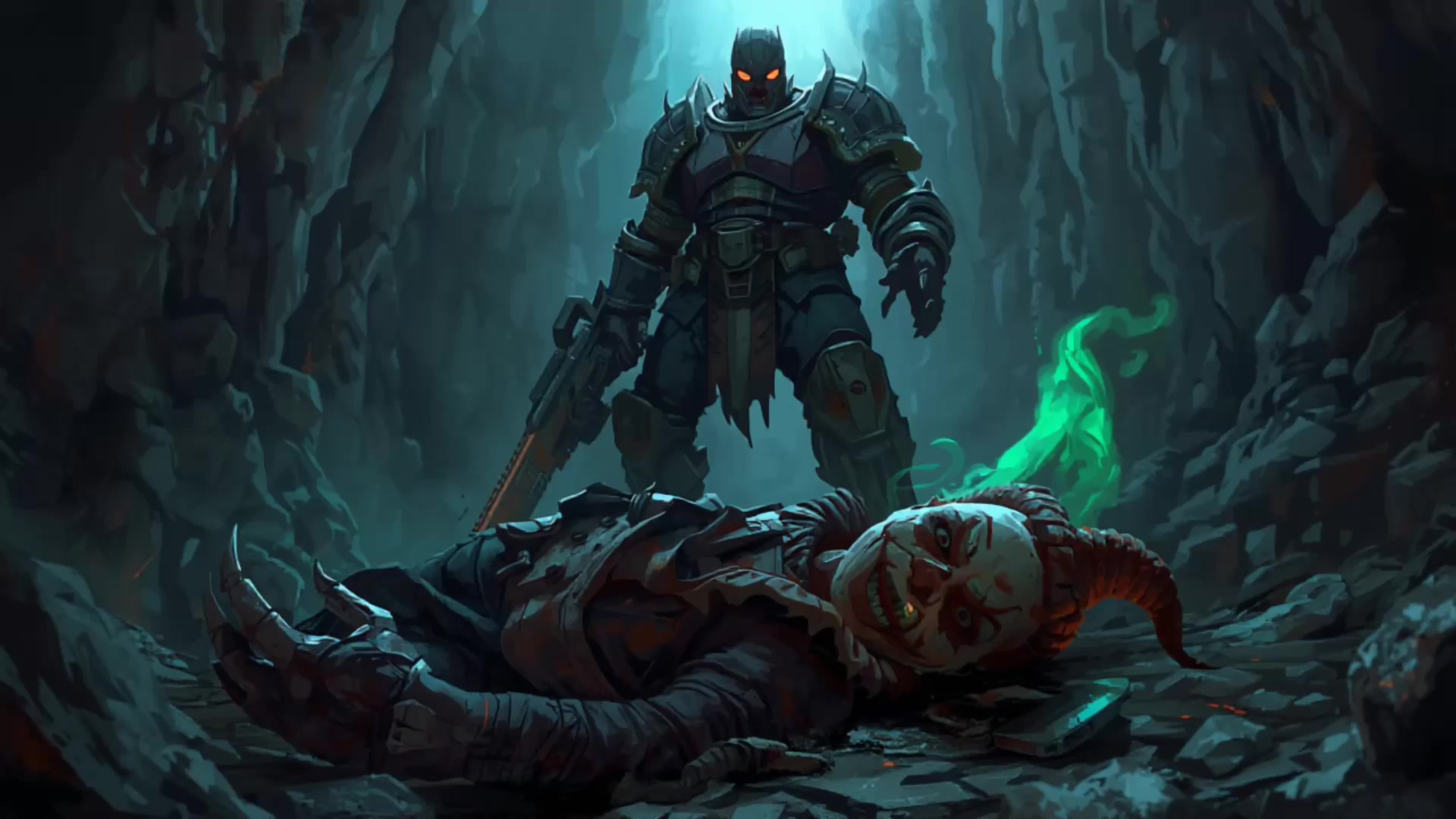 Pogromca Czeluści - Wkurwiający klaun psychopata