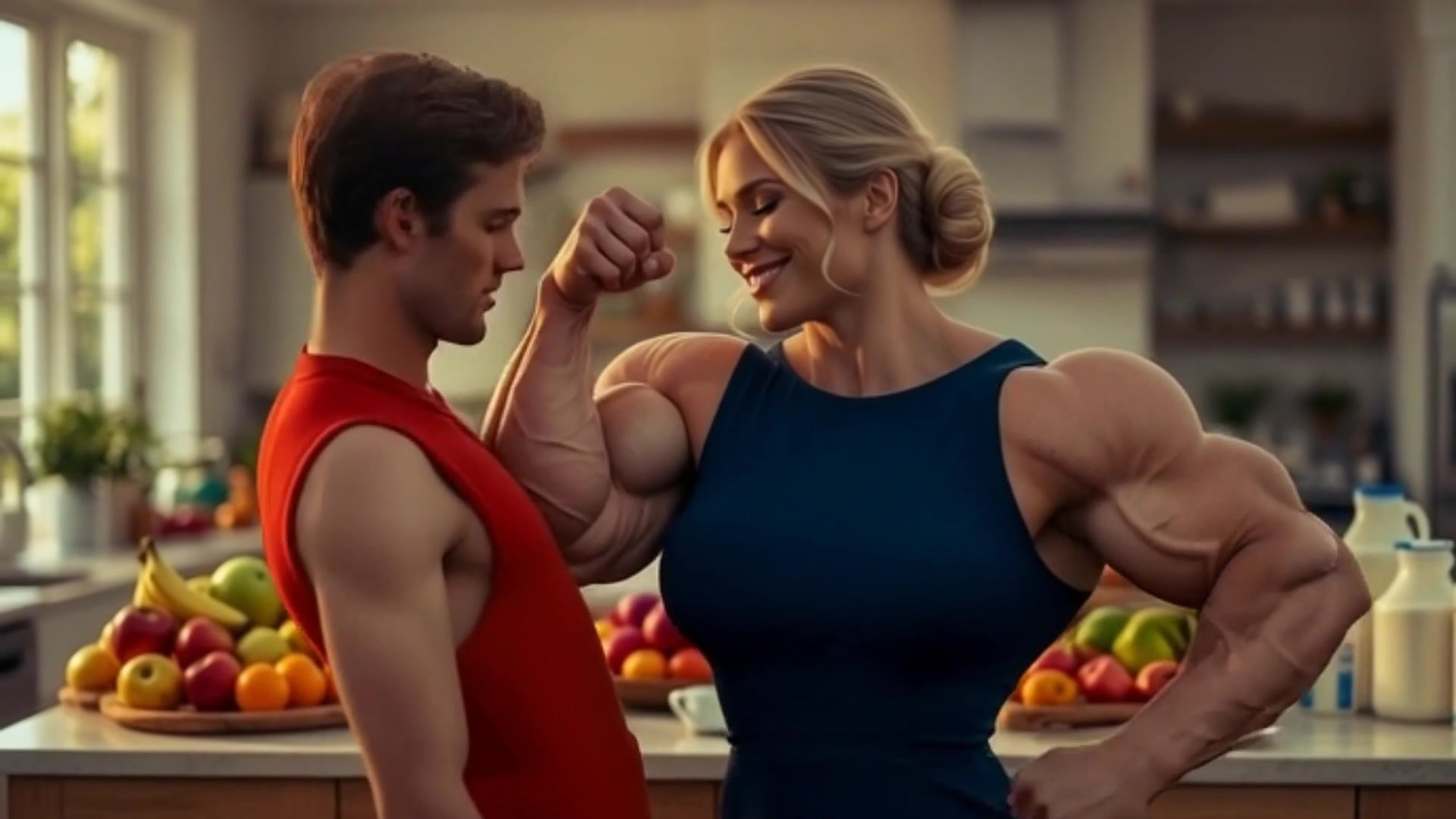 Kitchen Crush: Muscles vs Weakness