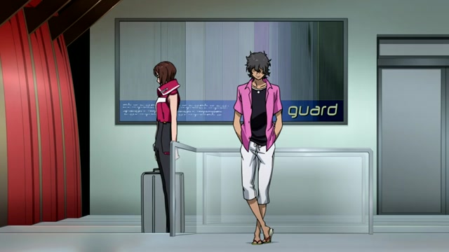 Eureka Seven AO Episode 15-Gazelle talks with Hannah Bester