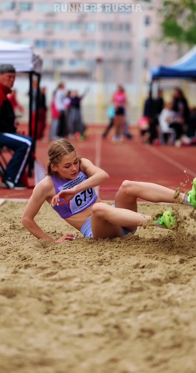 4K SLOW MOTION LONG JUMP EKATERINA KOPYTYCH KRASNODAR 2026 #longjump  #slowmotion #trackandfield - Runners Russia