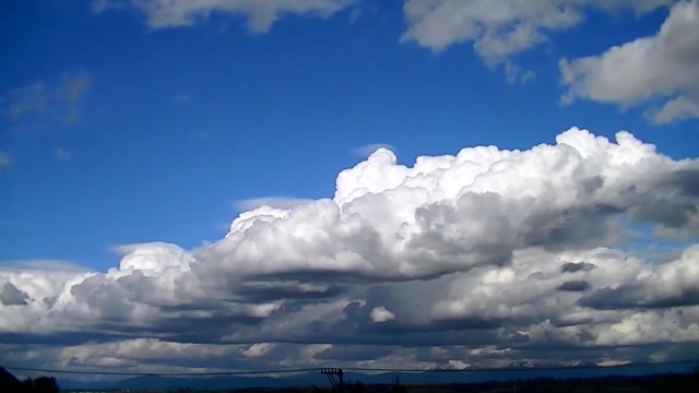IECV NV #97 - 👀 Clouds In A Time Lapse + A Bee + Green Bug 5-30-2015