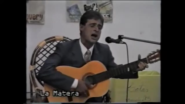 RUBEN ALBERTO BENEGAS y CHANGO VERACRUZ, programa "La Matera" por Canal 2 T.V Color Cnel Vidal 1998