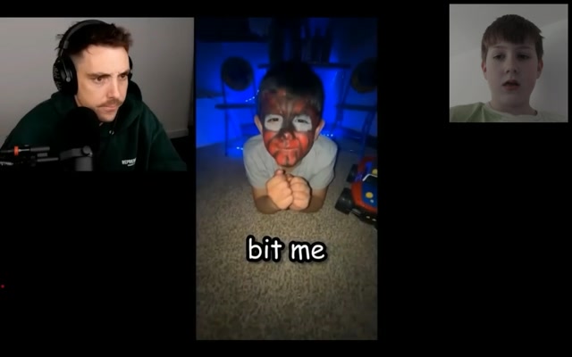 HunterReacts to my view on my first channel.