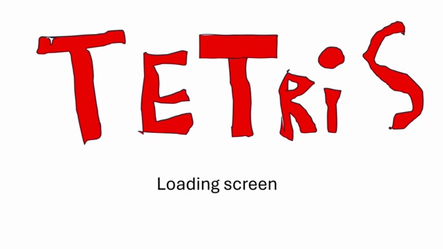 Video Game loading part 2 Tetris