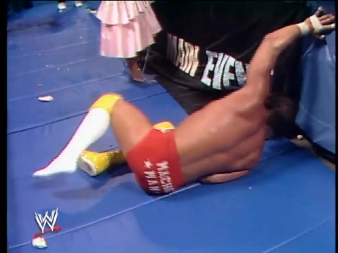 WWE Macho Man boot off
