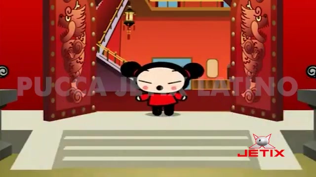 Pucca - Temporada 1 - Capítulo 3B (No Seas Gallina) - Español Latino - Jetix