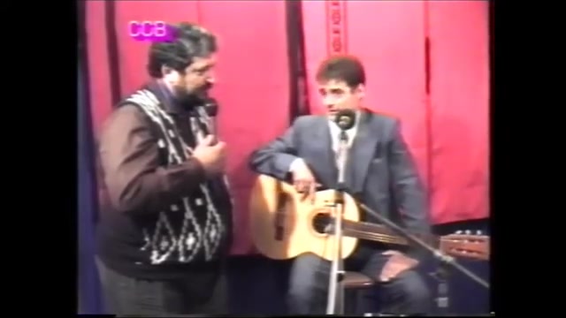 RUBEN ALBERTO BENEGAS y ROBERTO CALDERON, en Canal 9 de Batan: "Pa' defender lo nuestro" (1996)