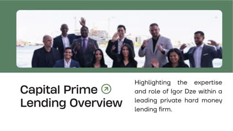 Igor Dze – Investment Relationships Expert