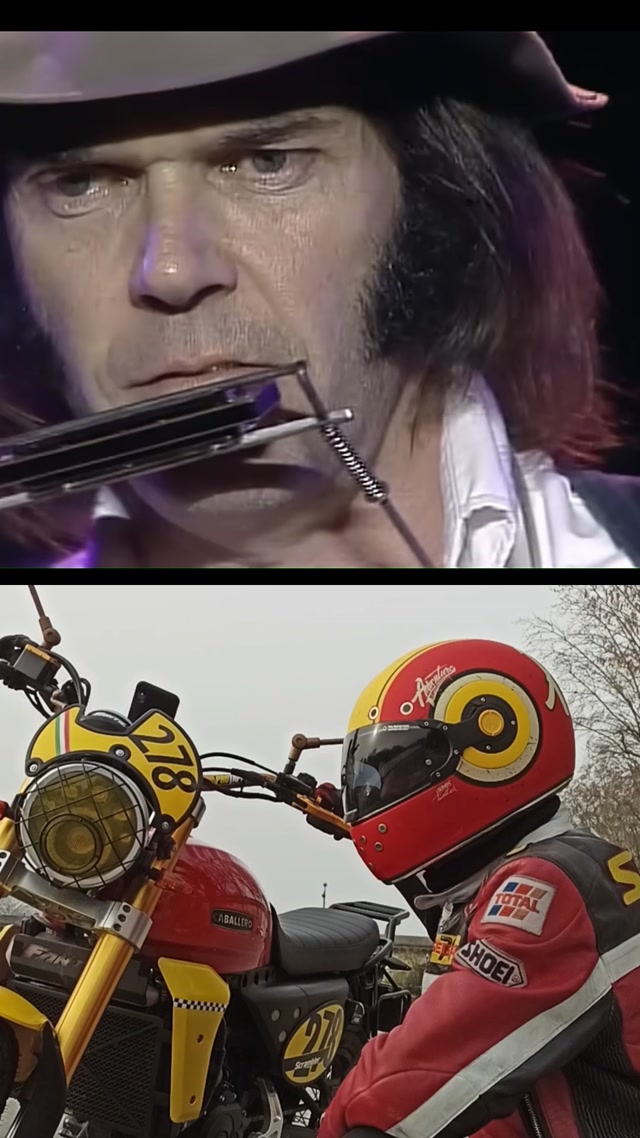 ➡️ Motolife : A Day in the Life / Neil Young « Hey Hey, My My » (Live at Farm Aid)