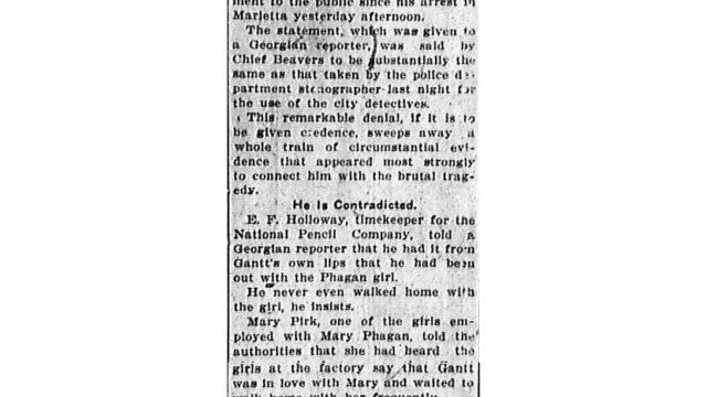 Tuesday, 29th April 1913 Charge is Basest of Lies, Declares Gantt