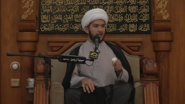 aaa102 .... المعمم حسين التوسلي .... ان الله شرف تربة الكربلاء على البيت الحرام