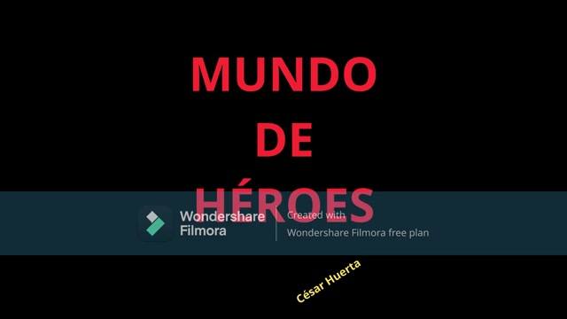 Mundo de héroes - Audiolibro de César Huerta
