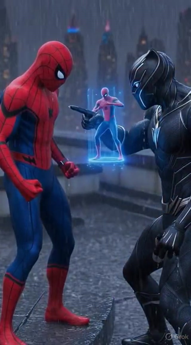 🔥 Spider-Man vs Black Panther – Epic Marvel Battle Showdown! 💥