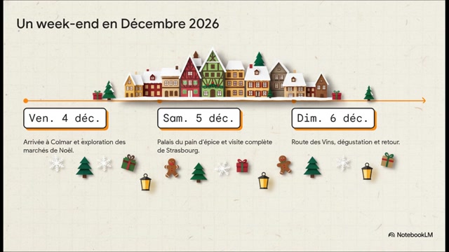 Marché de Noel en Alsace du 4 au 6 décembre 2026