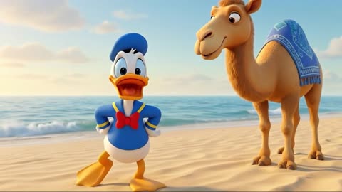 Donald Duck SEA VIEW Adventure in Pakistan! 🌊🦆