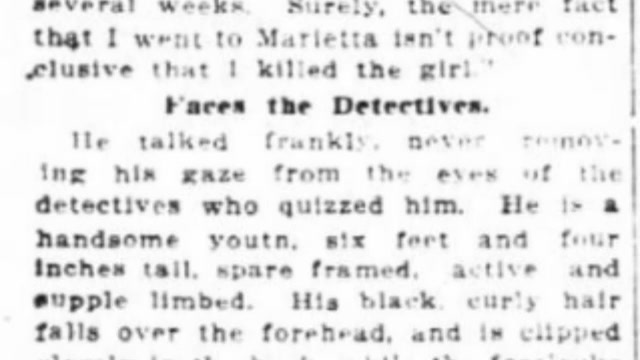 Tuesday, 29th April 1913 I Am Not Guilty, Says John M. Gantt