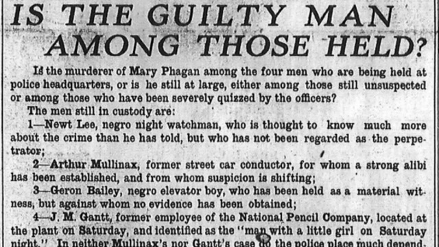 Tuesday 29th April 1913 Is the Guilty Man Among Those Held?