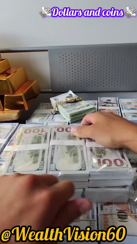 Relaxing Gold Bars & Coins | Calm Mind & Wealth Energy💸💸💸