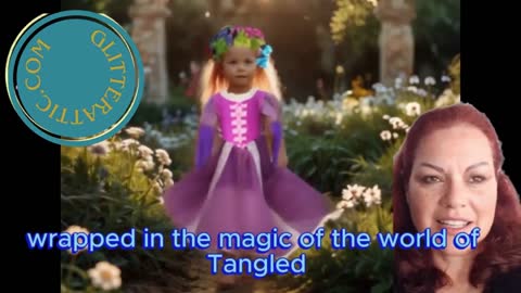 Rapunzel Dress from Tangled: Magic and Dreams