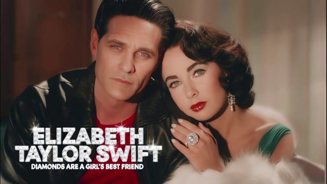 ELIZABETH TAYLOR SWIFT - DIAMONDS ARE A GIRL'S BEST FRIEND