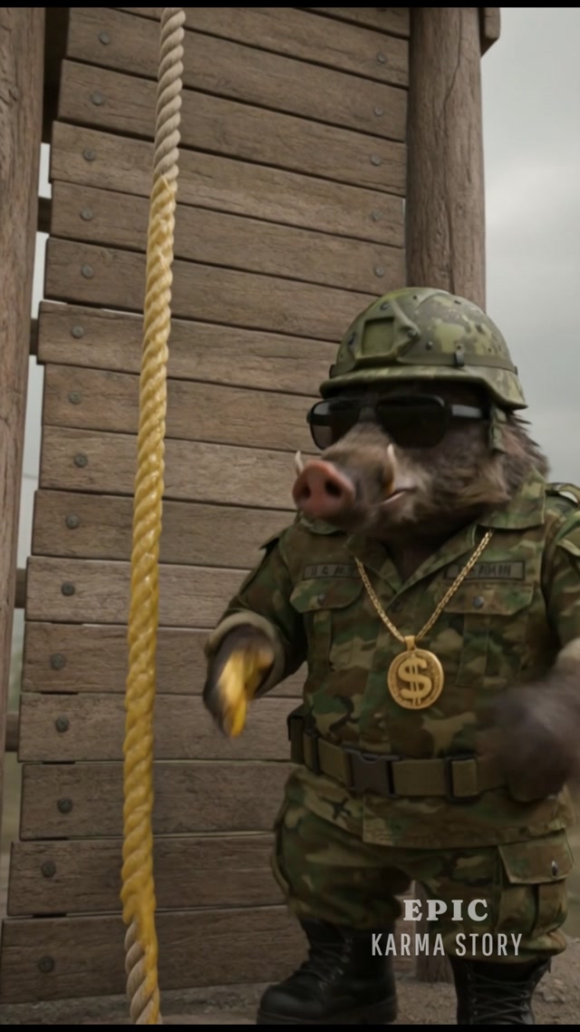 Bully Cheats in Military Boot Camp... BIG MISTAKE! 😱🎖️ #soldier #instantkarma #army #bootcamp