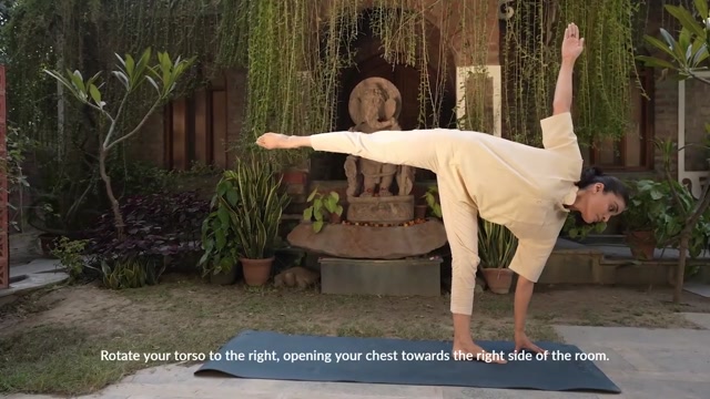 Ardha Chandrasana – Half Moon Pose for Balance, Core Strength & Digestive Health