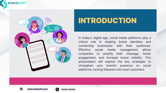 Strategic Social Media Management by Kiwasoft Technologies for Maximum Engagement