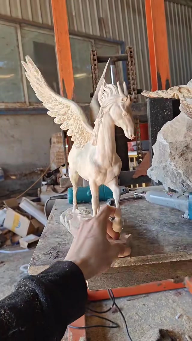 Wooden Pegasus 🐎