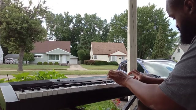 More keys on the porch.