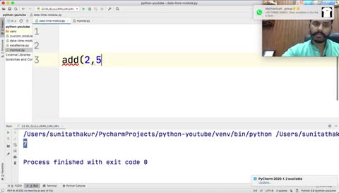 How to Create Custom Module in Python _ Python Tutorial For Beginners in Hindi