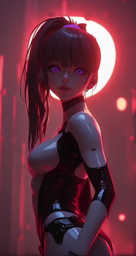 Beautiful anime characters: cyborg girls' runway