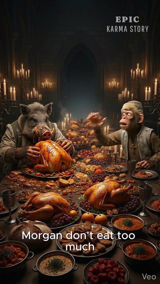 The Monkey Became Dracula's Dentist! 🧛🤣🦇 #vampire #dracula #halloween #comedy 