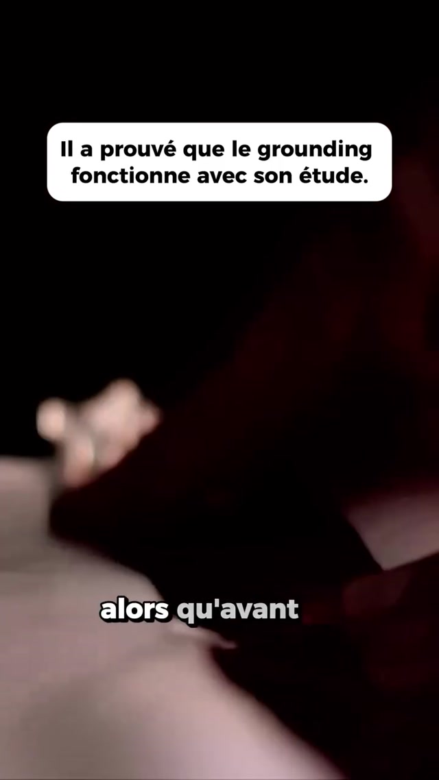 Le grounding reconnecter le corps électriquement à la Terre
