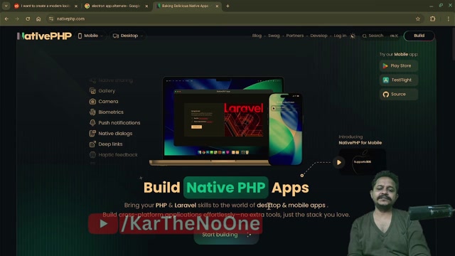 Create a GUI application, As light as possible