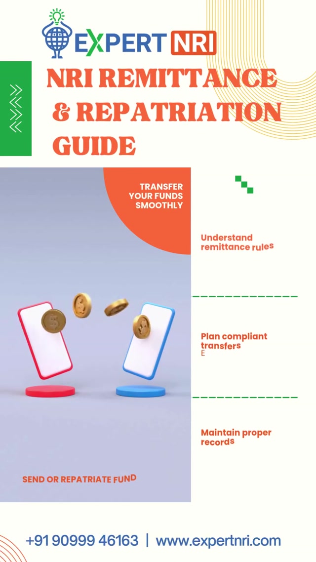 NRI Remittance & Repatriation Made Simple!