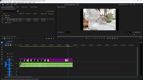 How to Make a Commercial from Images in Adobe Premiere Pro part 1