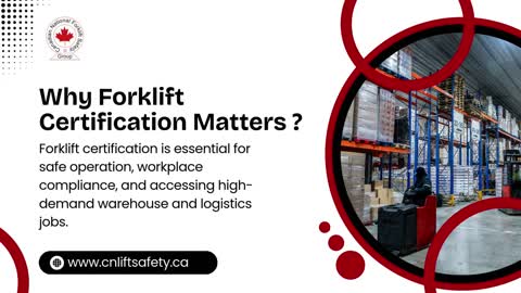 Boost Your Career with the Best Forklift Certification Toronto Offers