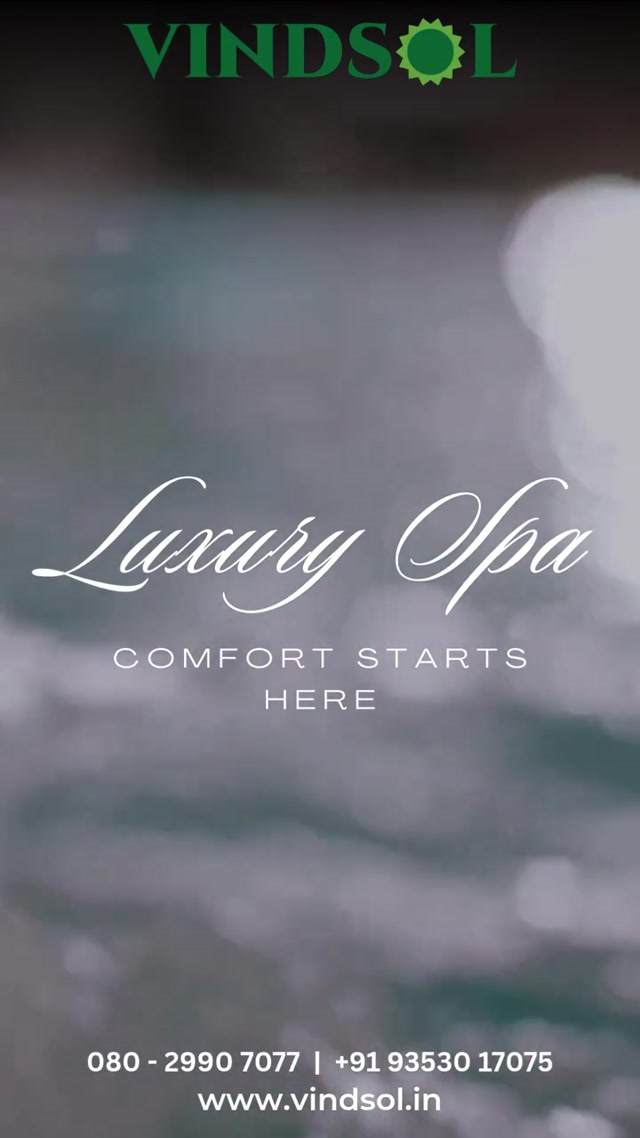 Luxury you can feel. Relaxation that lasts.