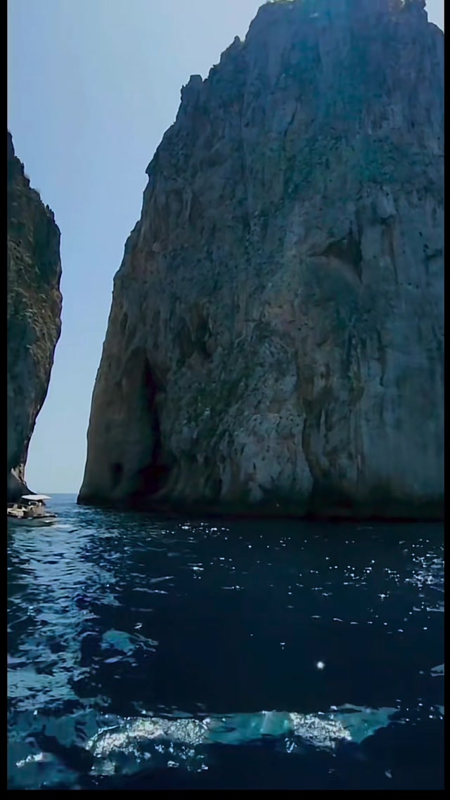 Capri Italy - Faraglioni Cliffs