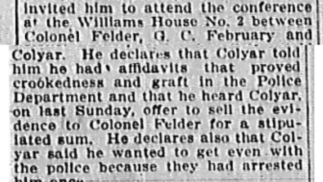 Saturday, 24th May 1913 Frame-Up Aimed at Burns Men, Says Tobie