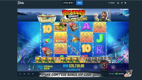 BIG BASS BONANZA 🎣 PERSONAL BEST! 🏆 BIG WIN WITH x10 MULTIPLIER AND GOLDFISH 🤑 BONUS BUY