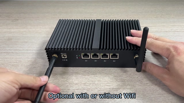 Q300G4 Fanless Mini PC – 4 Gigabit LAN Ports, Silent & Compact