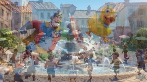 “Funny Superhero vs Giant Duck | Star Shield Comedy | 3-Minute Animation”