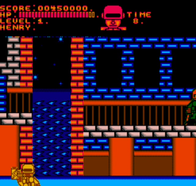 Golden Bot NES Homebrew Game
