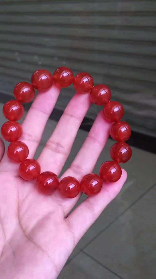 Southern Red Agate Bracelet,