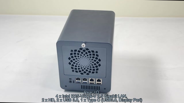 Q30900DS 4-Bay NAS Server with 4×2.5G LAN & Dual M.2 SSD