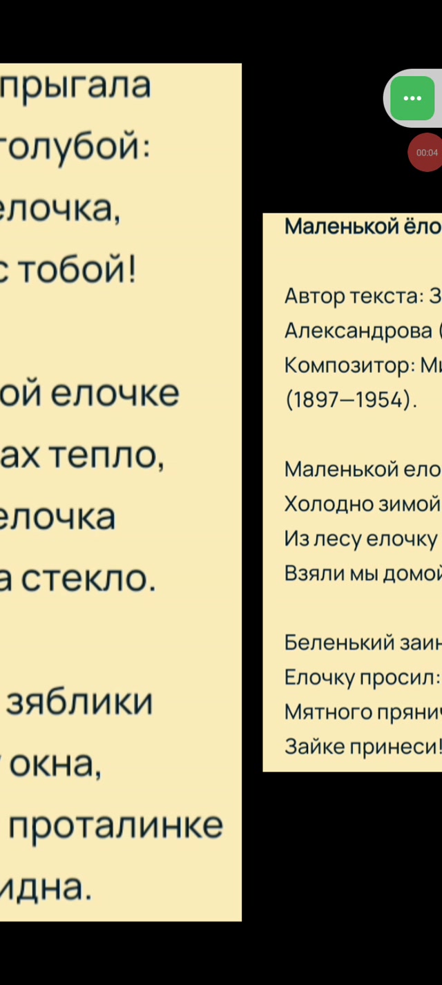 Маленькой ёлочке холодно зимой(детская новогодняя песня)