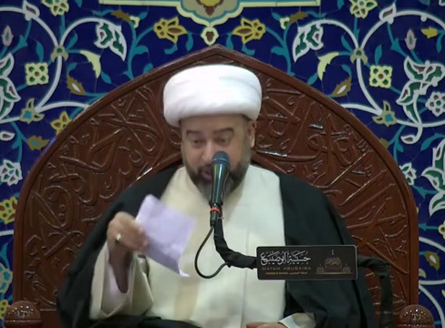 aaa102 .... المعمم ياسين الجمري .... أبو طالب نجح في إيقاف زلزال مكة بتوسّله بمحمد وعلي وفاطمة قبل ولادتهم